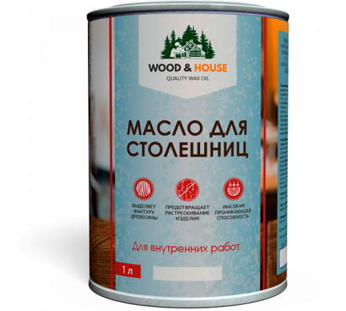 Заказать МАСЛО ДЛЯ СТОЛЕШНИЦ WOOD & HOUSE в Пскове, Псковская область