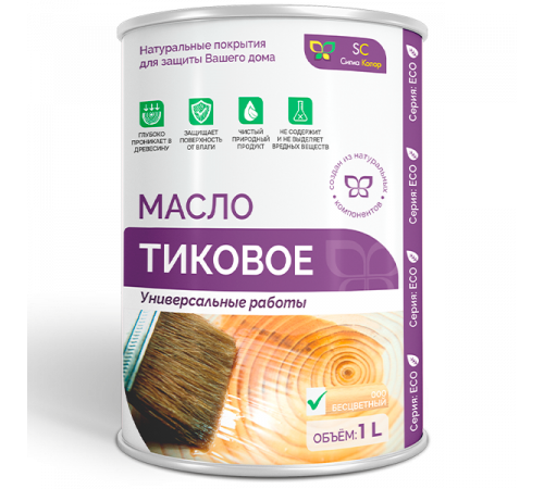 Приобрести ТИКОВОЕ МАСЛО ДЛЯ ДЕРЕВА в Пскове, Псковская область